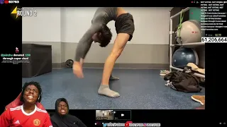 iShowSpeed Reacts To CRAZY Hand Balancing On His Talent Show 🤯