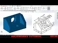 Solidworks 3D practice Drawing exercise 20 Simple Tutorial For Beginners