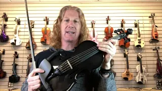 Comparing Acoustic-Electric Violins from 500 - 1200 Electric Violin Shop