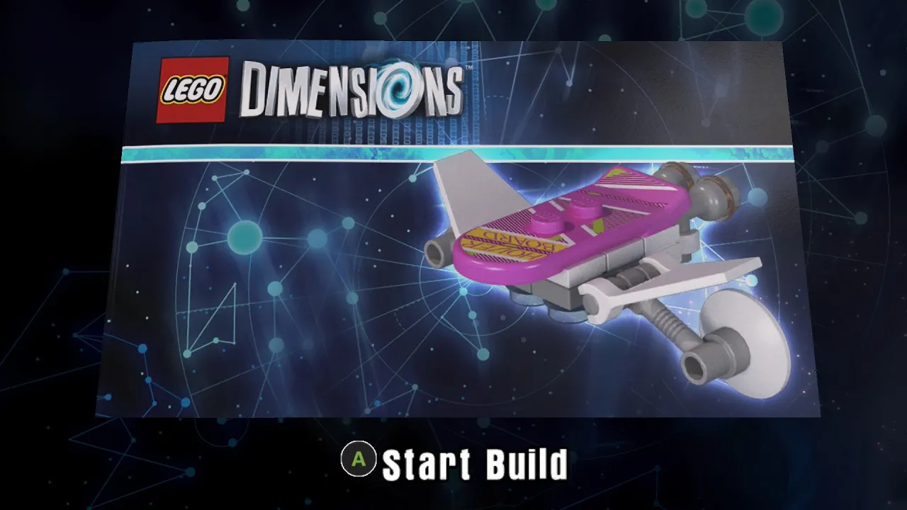 Lego Dimensions Back To The Future Level Pack 3-in-1 Build Review 71201