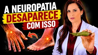 VITAMINAS para a NEUROPATIA e os NERVOS DANIFICADOS   DOR nos PÉS e nas MÃO