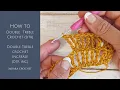 How to Double TrebleCrochet dtr Double Treble Crochet Increase dtr inc