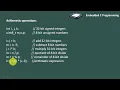 12 Arithmatic operations in C