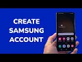 How To Create Samsung Account On Mobile