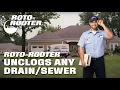 Roto-Rooter Unclogs any Drain or Sewer - Fast