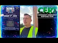 At the CERT table at