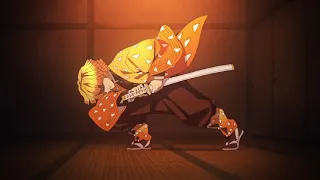 Demon Slayer Kimetsu No Yaiba - Zenitsu Thunder Breathing First Form Thunderclap and Flash