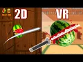 Vibe Coding Fruit Ninja VR with DeepSeek cause ChatGPT lost