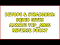 DevOps SysAdmins Squid gives always tcp - miss reverse proxy