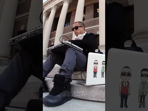 DJ Virman mixing Rocketeer at Harvard #throwback #fareastmovement #rocketeer