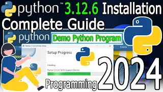 How to Install Python 3 12 6 on Windows 2024 Update Complete Guide Hello World Python Code