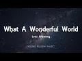 Louis Armstrong - What A Wonderful World (Lyrics)