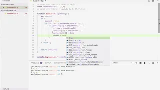 Bubble Sort Solution in JavaScript