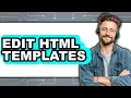 How to Edit HTML Templates 2025 - Full Guide