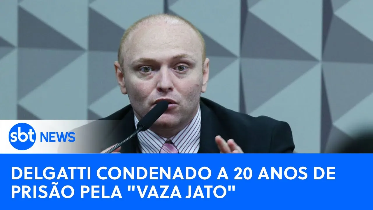 ????SBT News na TV: Justiça condena Delgatti a 20 anos de prisão pela "Vaza Jato"