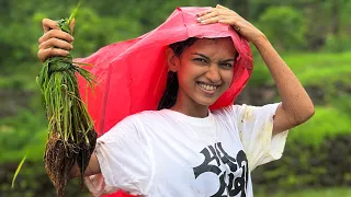भात लावणी Vlog | खेड, रत्नागिरी | BindhastMulgi 