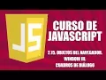 Curso de Javascript - 2 15 Objetos del navegador BOM Window III Cuadros de dialogo