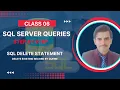 SQL Server Class 6 - SQL Delete Statement Delete existing record Urdu Hindi