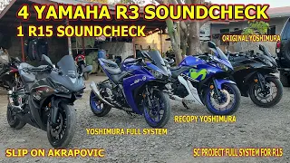 Download Yamaha r3 akrapovic vs yoshimura MP3