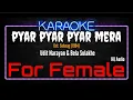 Lagu Karaoke Pyar Pyar Mere Yaar  ( For Female ) - Udit Narayan \u0026 Bela Sulakhe Ost. Suhaag (1994)