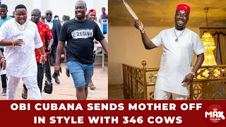 burial turned concert coverage from obi cubana mothers funeral