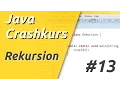 Java Crashkurs fur Anfanger in 3 Std REKURSION