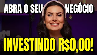 COMO COMEÇAR UM NEGÓCIO DO ZERO usando só PAPEL E CANETA!