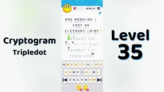 Cryptogram Tripledo Level 35 Solutions Logic Puzzle Game Mini Boss