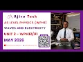 Edexcel AS Level Physics Unit 2 Waves and Electricity January 2026