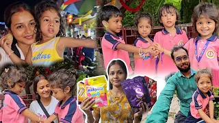 রুহির স্কুলে হল রাখি Celebration🎊🎉🎊🥰।। ভাইদের জন্য কত কিছু Gift নিলাম🎁🎁