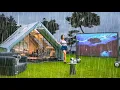 Download Lagu CAMPING HUJAN · TENDA TIUP MEWAH☔️