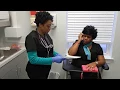 Hair Collection Drug Testing Demonstration - Taylor Made Diagnostics