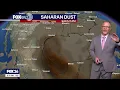 Houston weather Saharan Dust Strawberry Moon and more