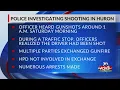 1 person shot in Huron gunfire exchange