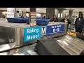 Walking from United Baggage Claim to New Dulles Airport Metrorail Station