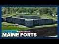 From Above Maine Forts Assignment Maine America 250