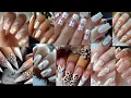 NEW Nd Classy Medium Size White Acrylic Nail Art TRENDS Quick Nd Easy Nails Ideas For Cute Ladies