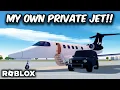 Lagu FLYING ON MY OWN ROBLOX PRIVATE JET!