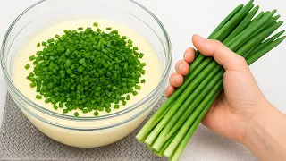 Зелёный лук есть? Готовим НЕ САЛАТ! Все стоят в очереди за добавкой😋