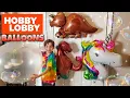 Hobby Lobby Balloon Shopping INFLATING Our New Balloons Review