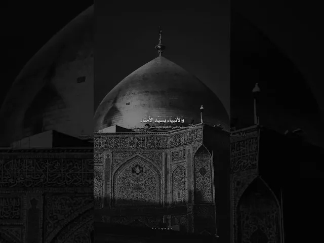 ⁣من ذا يعزي المرتضى في المصطفى والانبياء بسيد الامناء .... #الشيخ_شبر_معله