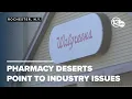Closure of 5 Walgreens pharmacies creates pharmacy deserts points to issues within industry