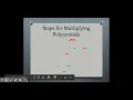 01-Notes Adding Subtracting and Multiplying Polynomials - Google Slides