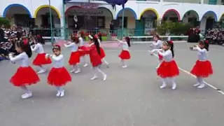 استعراض   شكرا بابا شكرا ماما   تدريب المعلمة أنسام مهنا دندنها