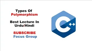 Types Of Polymorphism Runtime Compile Time Polymorphism Lecture in