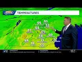 Still humid with temperatures in the 80s Friday