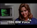 IBM Introduces Voice Recognition Software to the World Commercial 1986
