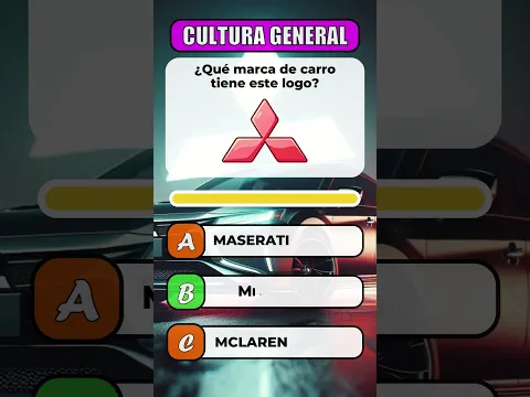 Reconoce la marca de carro por el logo es un toyota