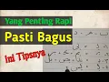 Lagu Cara Menulis Arab Yang Bagus #2