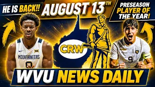 WVU Basketball Roster is STACKED WVU Soccer Preseason Awards WVU Football KRs Revealed